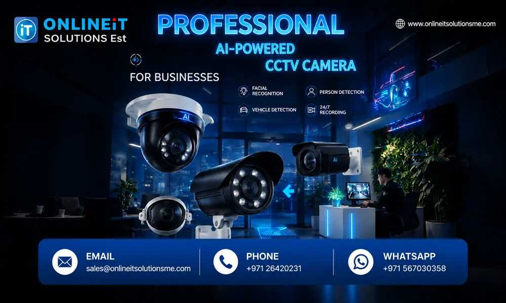   What Are the Latest AI-Powered CCTV Camera Series for Businesses in Abu Dhabi? 